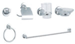 SERIE BAGNO TONDO CROMO 6 PZ