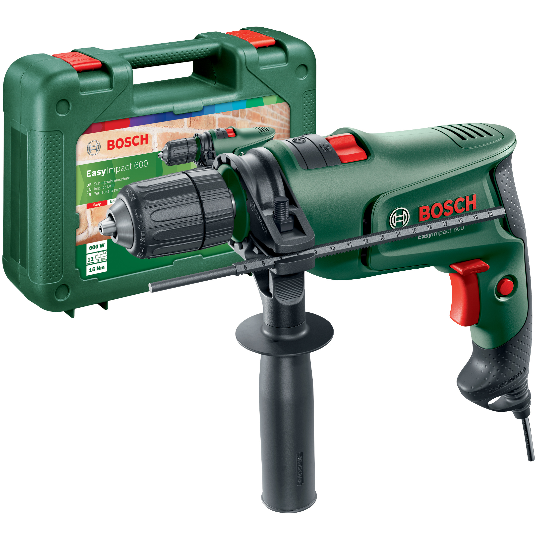 1992.jpg "BOSCH" DRILL 600W MM.13 -EASY IMPACT- - Image 1