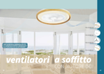 "ATOLLO" VENTILATORE A SOFFITTA CON LUCE LED - immagine 2