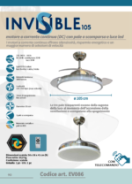 "INVISIBILE 105" VENTILATORE A SOFFITTA DC - CM. 105 - immagine 3