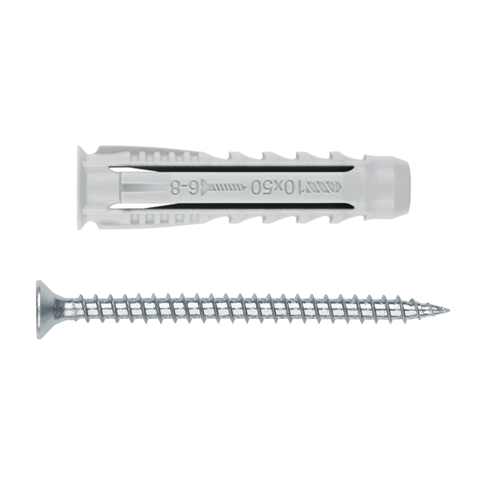 TN4s con vite 4-SEGMENT NYLON KNOTTED DOWEL WITH POZIDRIV ‘TN4S + TP-PO Z’ SCREWS - Image 1