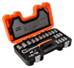 SOCKET SPANNER SET IN BOX 1/2″ SQUARE DRIVE - Image 4
