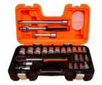 SOCKET SPANNER SET IN BOX 1/2″ SQUARE DRIVE