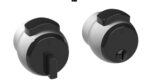 POMOLO "NOVA12" PREMI-APRI PER PORTE BAGNO